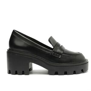 Schutz Viola Tractor Leather Loafers- NEW IN BOX